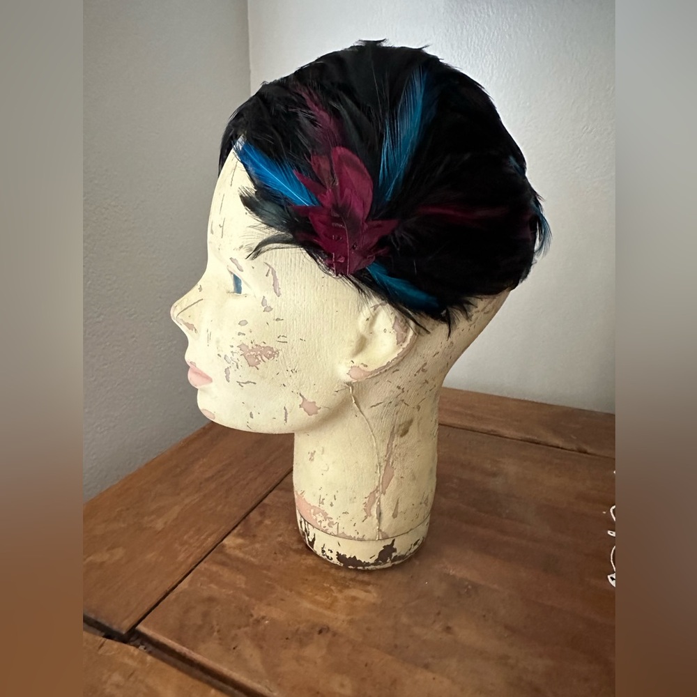 Vintage’50s feather hat